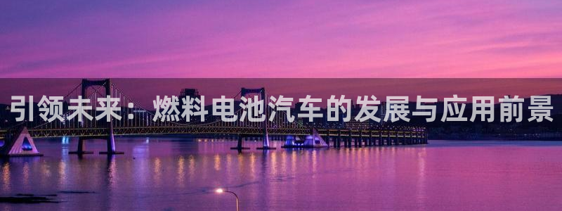 优发国际注册17：引领未来：燃料电池汽车的发展与应用前景