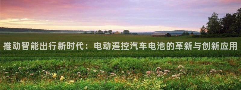优发国际首页首页y6：推动智能出行新时代：电动遥控汽车电池的革新与创新应用